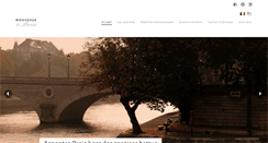 Desktop Screenshot of bienvenue-a-paris.com