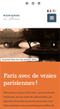 Mobile Screenshot of bienvenue-a-paris.com